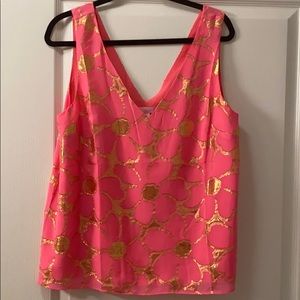 Gorgeous sleeveless tank by Lilly Pulitzer
